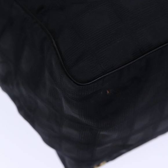 CHANEL New Travel Line Tote Bag Nylon Black CC Auth ep4067 - Picture 12 of 16